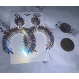 Unicorn large earrings