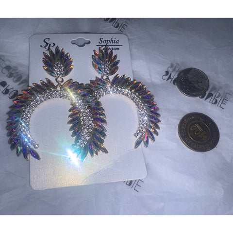 Unicorn large earrings