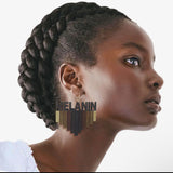 Melanin Wood Earrings