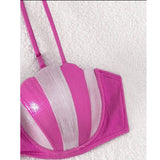 Pink Glam Swimsuit 2 piece Set