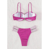 Pink Glam Swimsuit 2 piece Set