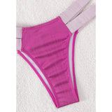 Pink Glam Swimsuit 2 piece Set